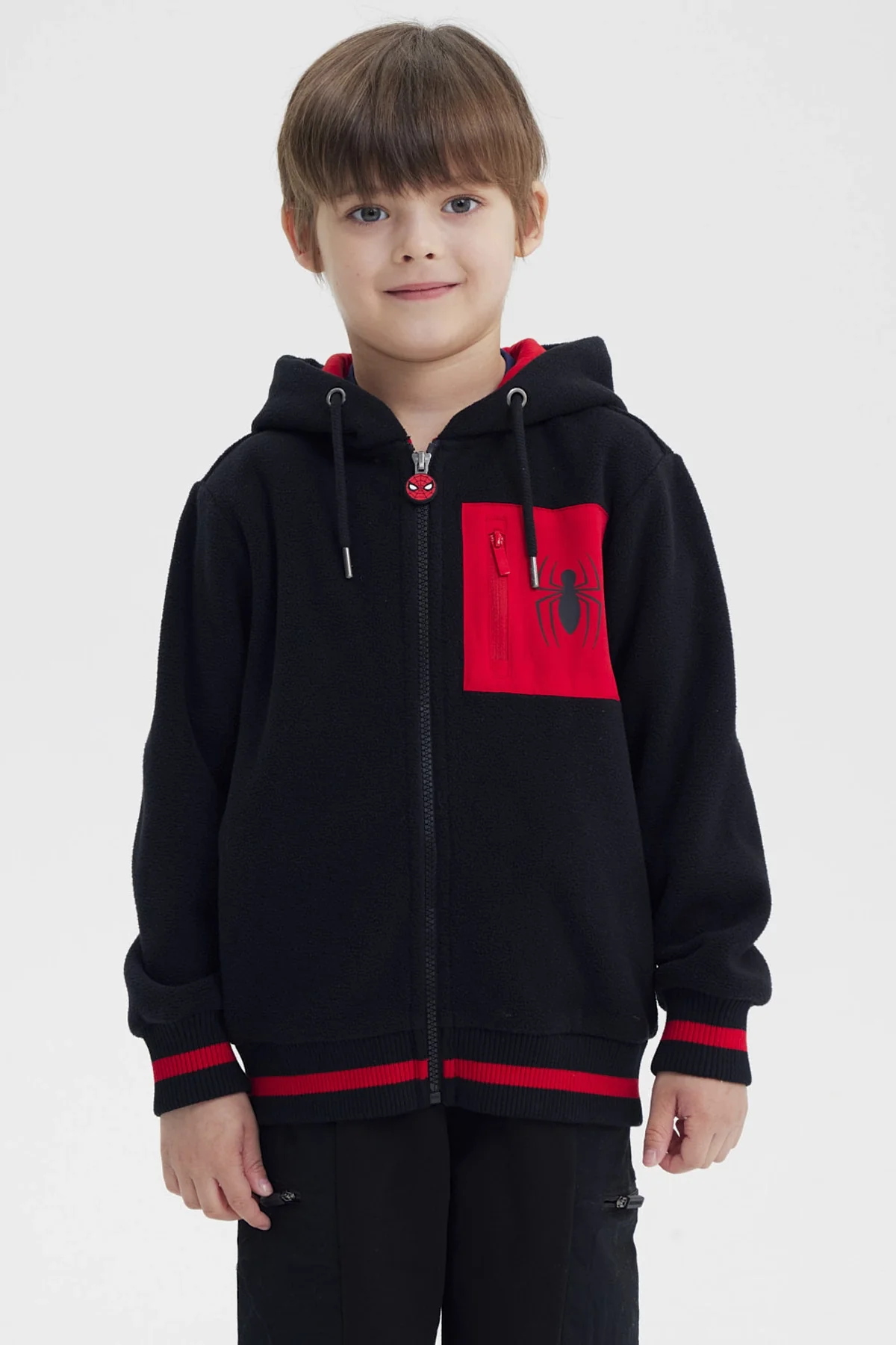 Polar Niño Spiderman Negro